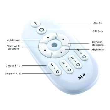 Plafoniera LED FLAT alb Zuma Line 14531-16, D45 cm, 24W