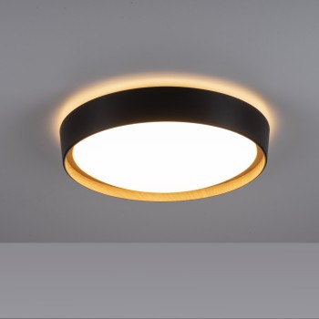 Plafoniera LED EMILIA negru Zuma Line 14347-18, D40 cm, 29W