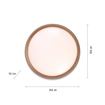 Plafoniera LED EMILIA negru Zuma Line 14347-18, D40 cm, 29W