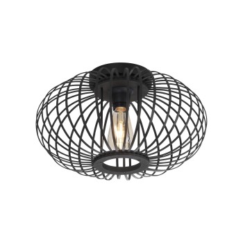 Plafoniera RACOON negru Zuma Line 11410-18, D40 cm, 5xE27