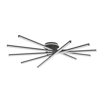 Plafoniera LED LUNARA negru Zuma Line MS203650, D120 cm, 110W
