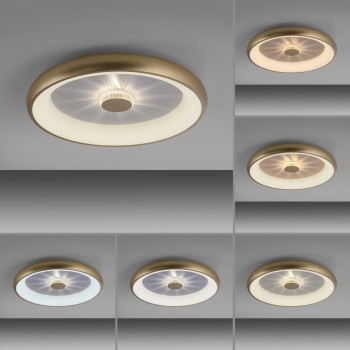Plafoniera LED VERTIGO alama mata Zuma Line 14386-60, D61.5 cm, 37W