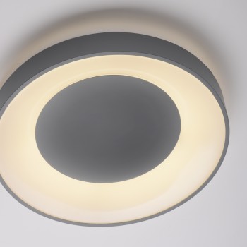 Plafoniera LED ANIKA gri Zuma Line 14326-18, D48 cm, 26.5W
