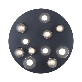 Plafoniera LED PURE POPUP gri Zuma Line 6588-15, D60 cm, 3W