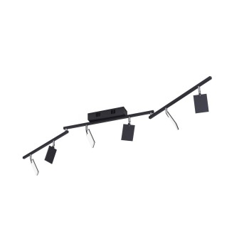 Plafoniera LED PURE-MIRA negru Zuma Line 6358-18, 161x104 cm, 41W