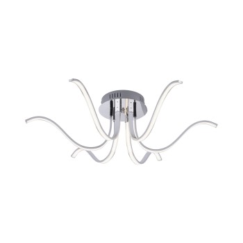 Plafoniera LED VALERIE crom Zuma Line 15342-17, D67 cm, 29W