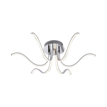 Plafoniera LED VALERIE crom Zuma Line 15342-17, D67 cm, 29W