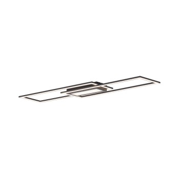 Plafoniera LED ASMIN negru Zuma Line 14694-18, 100x17.9 cm, 45W