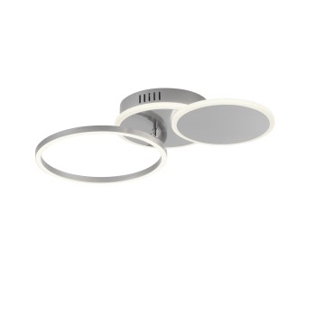 Plafoniera LED SEVENT argintiu Zuma Line 14116-55, 8.2x33.4 cm, 29W