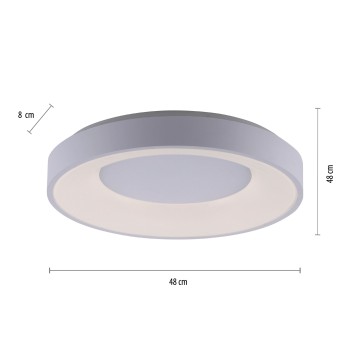Plafoniera LED ANIKA alb Zuma Line 14326-16, D48 cm, 26.5W
