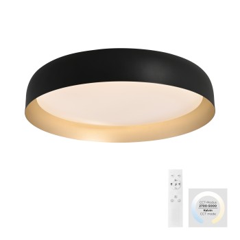 Plafoniera LED OSKO negru Zuma Line 14216-18, 11.5x57 cm, 40W