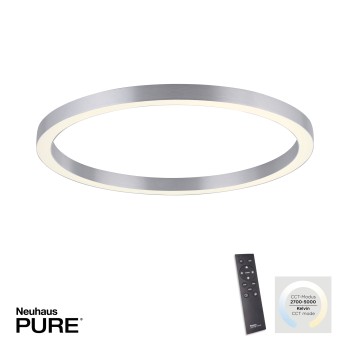 Plafoniera LED PURE-LINES aluminiu Zuma Line 6306-95, D70 cm, 42W
