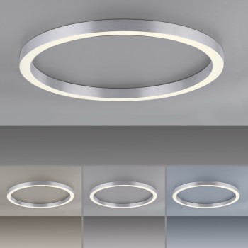 Plafoniera LED PURE-LINES aluminiu Zuma Line 6306-95, D70 cm, 42W