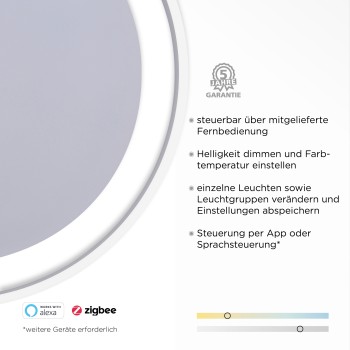 Plafoniera LED Q-VITO otel Zuma Line 8416-55, D59 cm, 44W