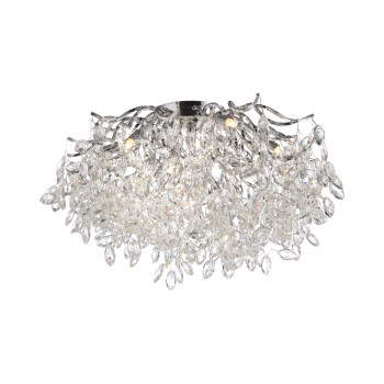 Plafoniera RICICLE crom Zuma Line 6053-17, D60 cm, 10xG9