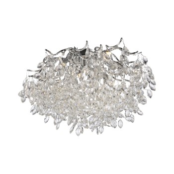 Plafoniera RICICLE crom Zuma Line 6053-17, D60 cm, 10xG9
