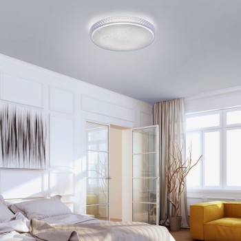 Plafoniera LED FRIDA transparent Zuma Line 14373-00, D60 cm, 40W