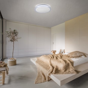 Plafoniera LED FRIDA transparent Zuma Line 14370-00, D30 cm, 12W