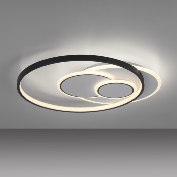 Plafoniera LED MAILAK negru Zuma Line 6392-16, 55x48 cm, 28W
