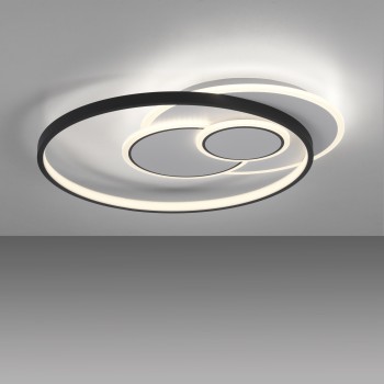 Plafoniera LED MAILAK negru Zuma Line 6392-16, 55x48 cm, 28W