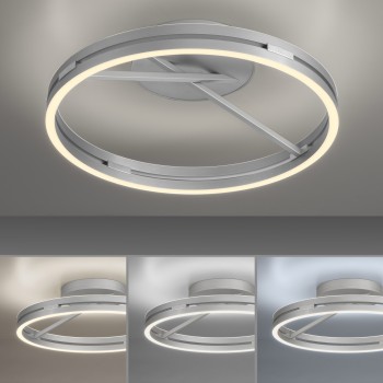 Plafoniera LED PURE LOOP aluminiu Zuma Line 6552-95, D60 cm, 52W