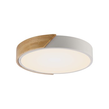 Plafoniera LED BILA negru Zuma Line 14288-16, D32 cm, 24W