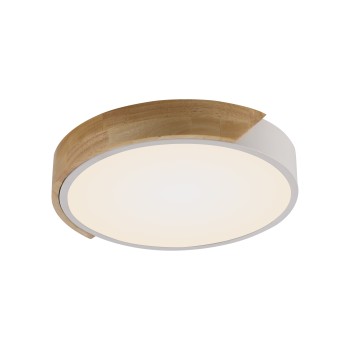 Plafoniera LED BILA negru Zuma Line 14288-16, D32 cm, 24W