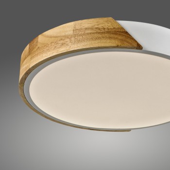 Plafoniera LED BILA negru Zuma Line 14288-16, D32 cm, 24W