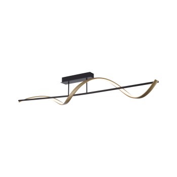 Plafoniera LED Q-SWING antracit Zuma Line 6385-13, 121x18 cm, 28W