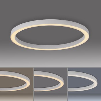 Plafoniera LED PURE LINES ROUND alb Zuma Line 6306-16, D70 cm, 42W
