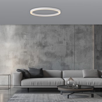 Plafoniera LED PURE LINES ROUND alb Zuma Line 6306-16, D70 cm, 42W