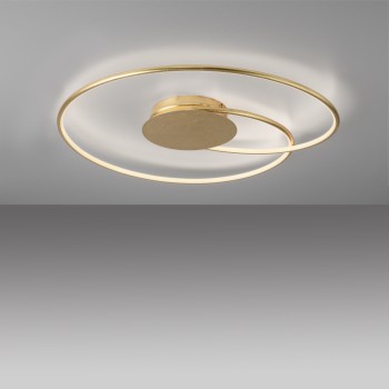 Plafoniera LED NASTRO auriu Zuma Line 6189-12, 70x65 cm, 30W