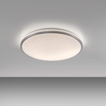 Plafoniera LED KYLE argintiu Zuma Line 14295-21, 9.5x49.3 cm, 36.5W