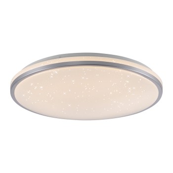 Plafoniera LED KYLE argintiu Zuma Line 14295-21, 9.5x49.3 cm, 36.5W