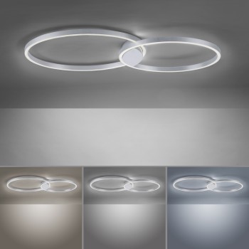 Plafoniera LED Q-KATE otel Zuma Line 6589-95, 96.4x60 cm, 42W