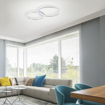 Plafoniera LED Q-KATE otel Zuma Line 6589-95, 96.4x60 cm, 42W