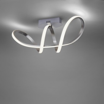 Plafoniera LED MARIA argintiu Zuma Line 15403-95, 27x24.5 cm, 18W