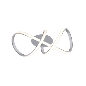 Plafoniera LED MARIA argintiu Zuma Line 15403-95, 27x24.5 cm, 18W