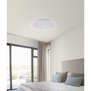 Plafoniera LED Q-NIGHTSKY aluminiu Zuma Line 8037-95, D48.5 cm, 29W