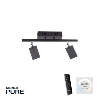 Plafoniera LED PURE-MIRA negru Zuma Line 6354-18, 52.5x24 cm, 15W