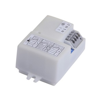 Plafoniera LED cu senzor de miscare FLEET alb Zuma Line 14470-16, D29.5 cm, 20W