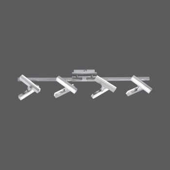 Plafoniera RICO otel Zuma Line 11278-55, 70x12 cm, 8xLED-BOARD