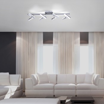 Plafoniera RICO otel Zuma Line 11278-55, 70x12 cm, 8xLED-BOARD