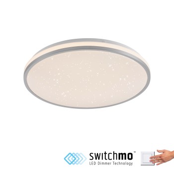 Plafoniera LED KYLE argintiu Zuma Line 14294-21, 7x38 cm, 23.5W