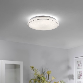 Plafoniera LED JUPITER alb Zuma Line 14364-16, D44 cm, 32W