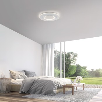 Plafoniera LED Q-KALINA alb Zuma Line 6503-16, D50 cm, 41W