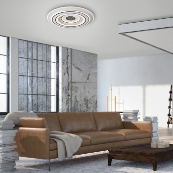 Plafoniera LED TOLAGO alb Zuma Line 14282-16, 7.5x40 cm, 40W