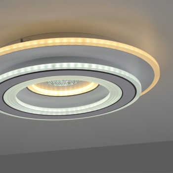 Plafoniera LED TOLAGO alb Zuma Line 14282-16, 7.5x40 cm, 40W