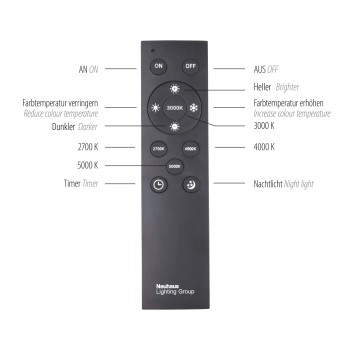 Plafoniera LED PURE LOOP negru Zuma Line 6552-18, D60 cm, 9W