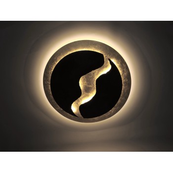 Plafoniera LED NEVIS ruginiu Zuma Line 6983-48, D50 cm, 47W